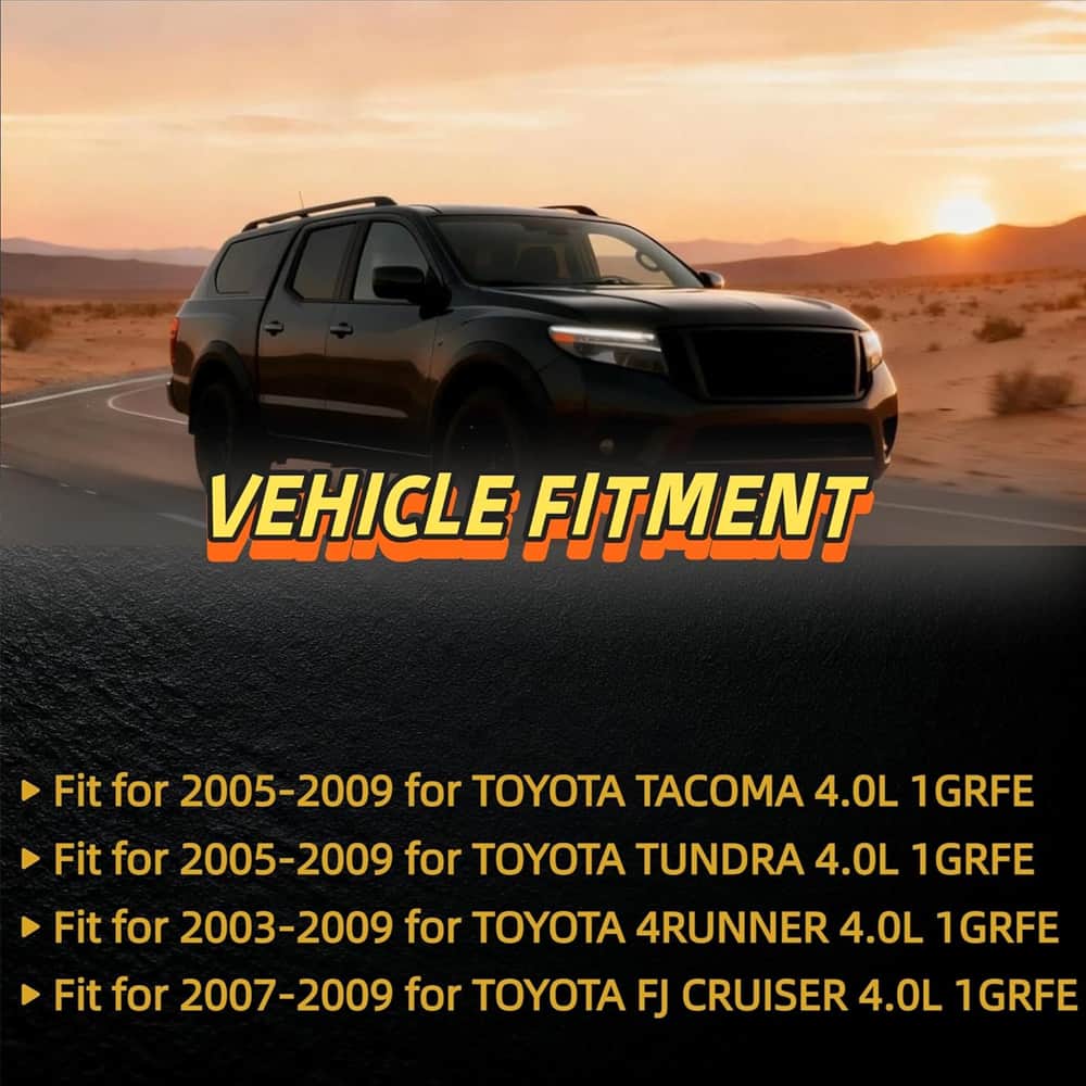 4.0L 1GR-FE Engine Parts Fit 2003-2009 Toyota 4Runner Tacoma FJ Cruiser Tundra V6 Overhaul Components
