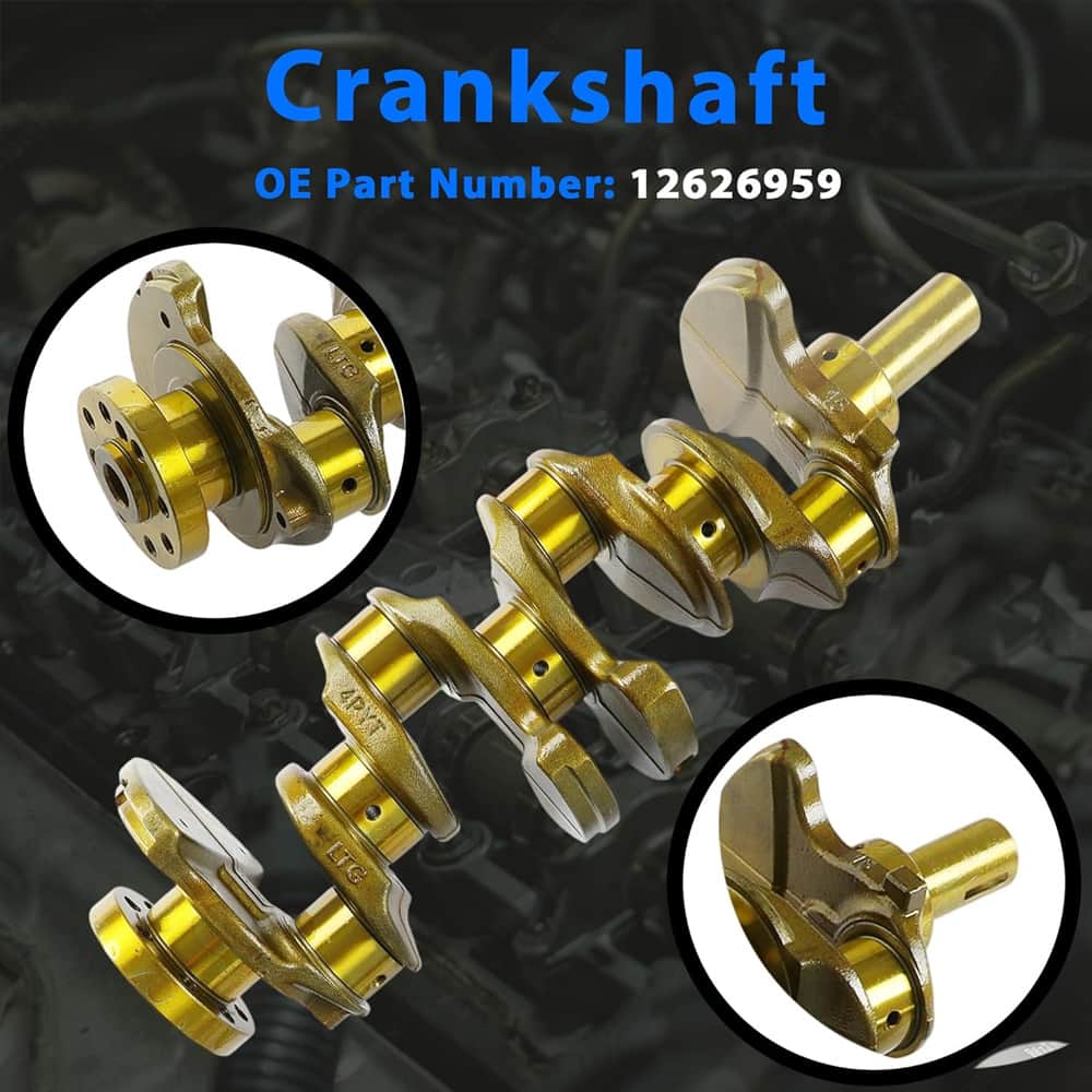 2.0L Turbo Crankshaft for Buick Regal Cadillac ATS CT6 CTS Chevy Camaro Equinox Malibu GMC