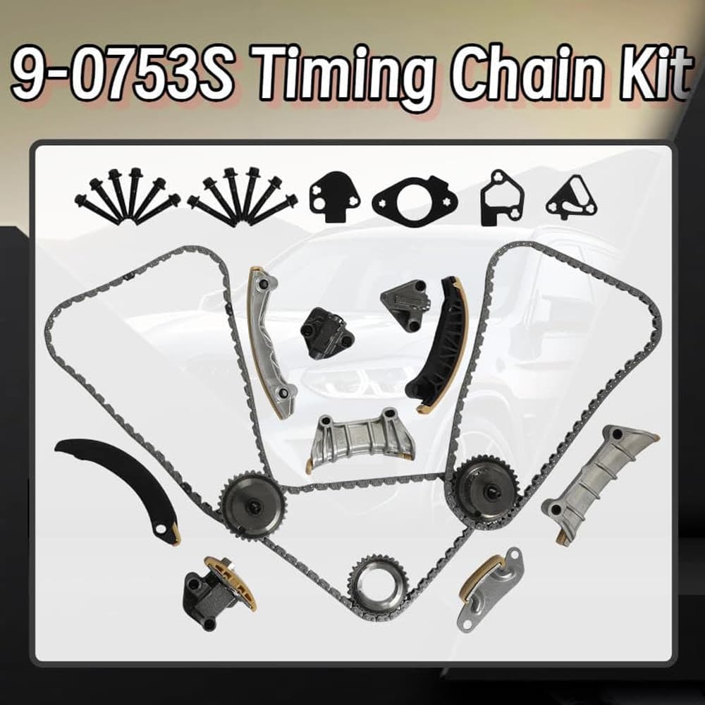 Complete 2.8L 3.0L 3.6L V6 Timing Chain Kit Head Gasket & Bearing Assembly 9-0753S
