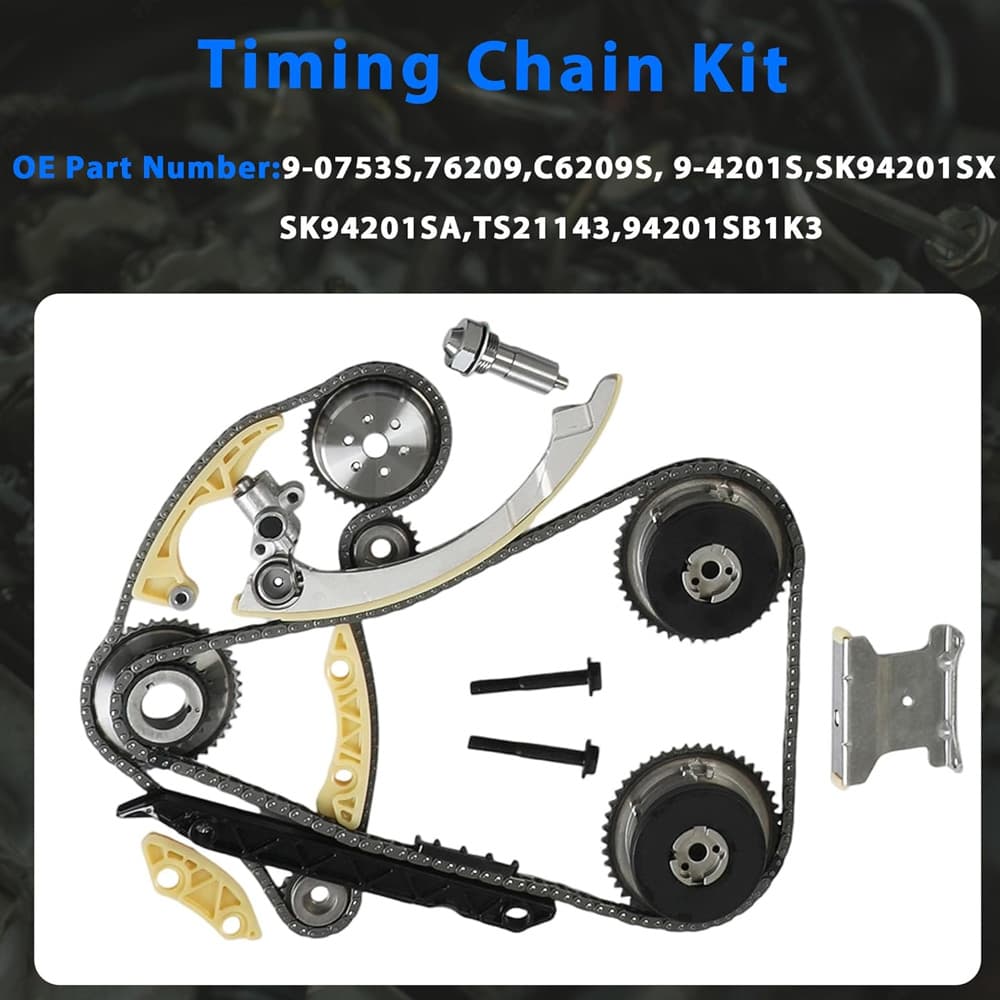 Complete 2.2L Timing Chain Assembly for GM Regal Sport LaCrosse Verano