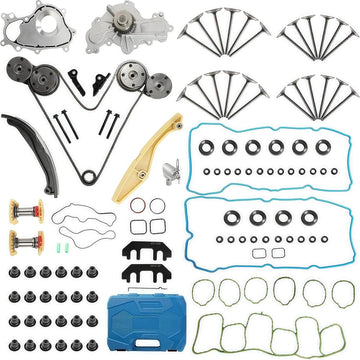 Ford 3.5 Timing VVT Sprocket Kit with Water Pump Tool Kit Valve Cover Gasket Intake and Exhaust Valves