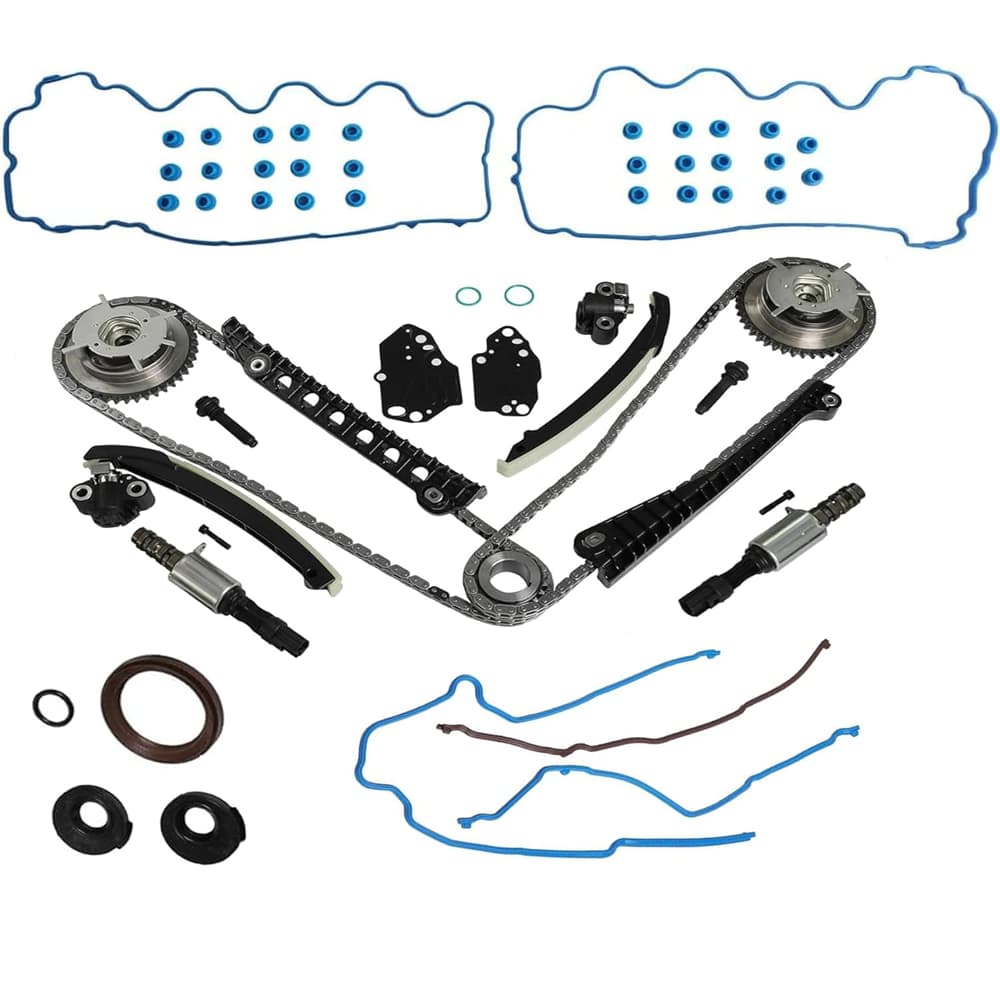 Ford 5.4 3V Timing VVT Sprocket Kit with Solenoids and Valve Cover Gaskets