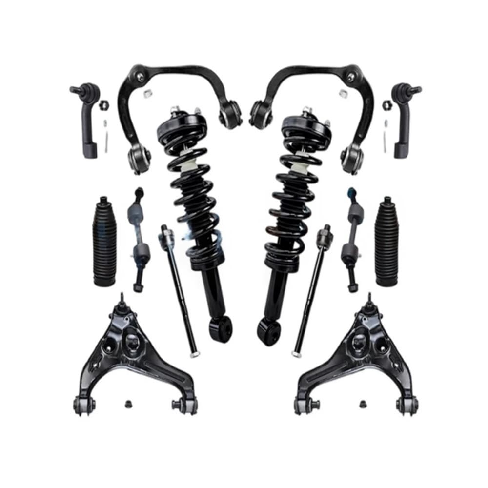 Ford 14PC Front Suspension Kit Complete Struts Control Arms Tie Rods 
