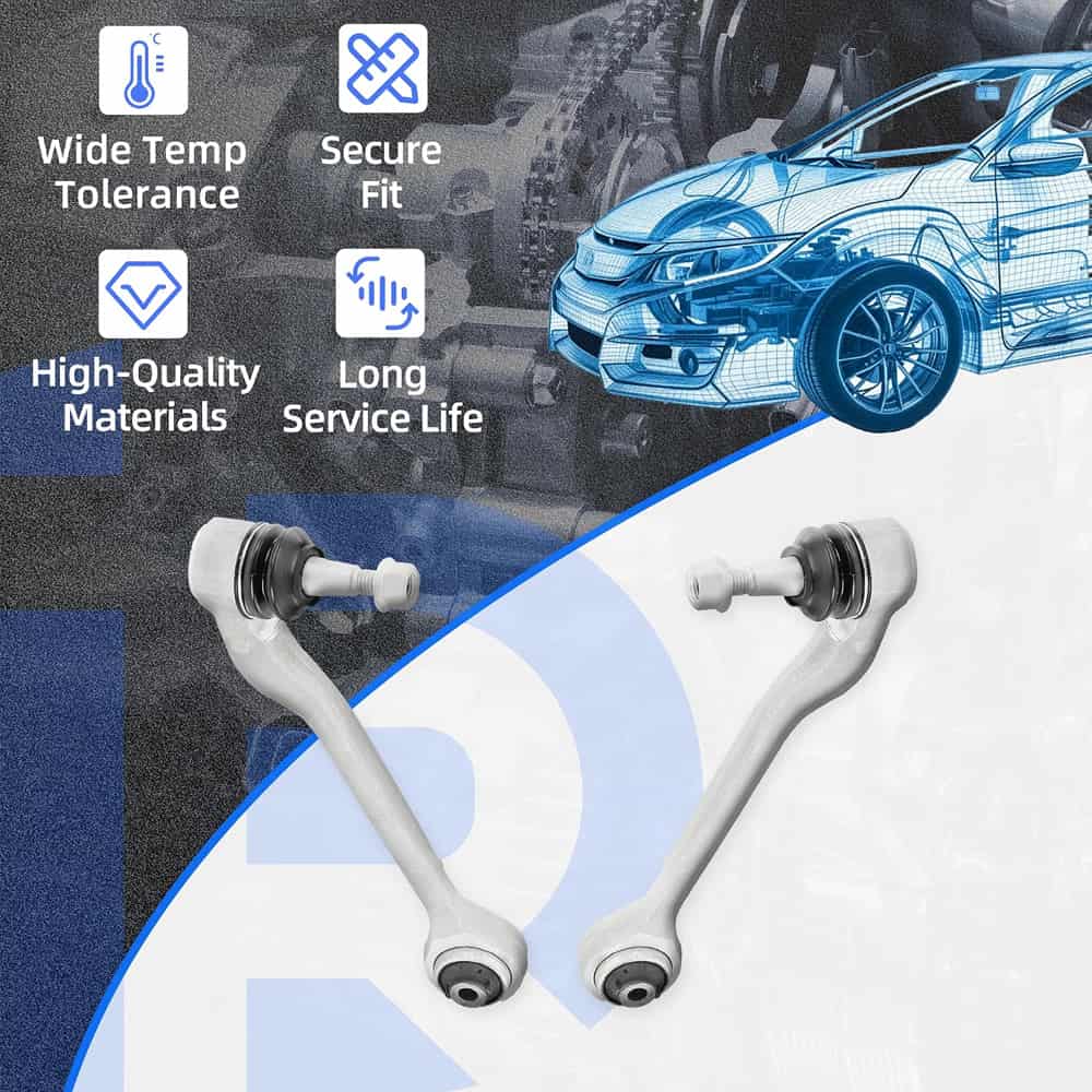 K623584 K623585 Front Lower Rearward Control Arm Kit for Chevrolet Camaro 2016-2020 – Pair of Driver & Passenger Side Arms with Ball Joints