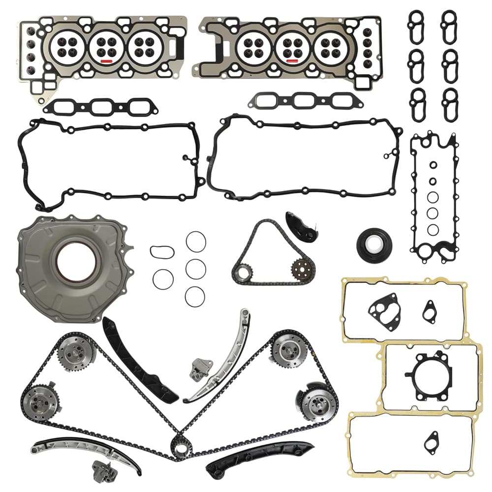 Full Engine Gasket Set Fit Land Rover Jaguar AJ126 3.0T V6 2014-2020 Complete Overhaul Gasket Kit
