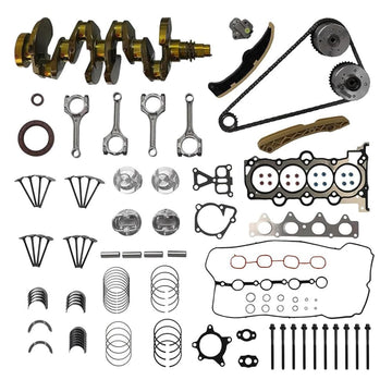 G4FD 1.6L engine rebuild kit with crankshaft connecting rod timing chain and piston