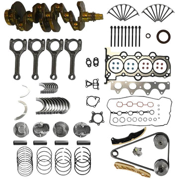 G4FD 1.6L Engine Rebuild Kit Crankshaft Head Gasket Timing Chain For Hyundai Kia
