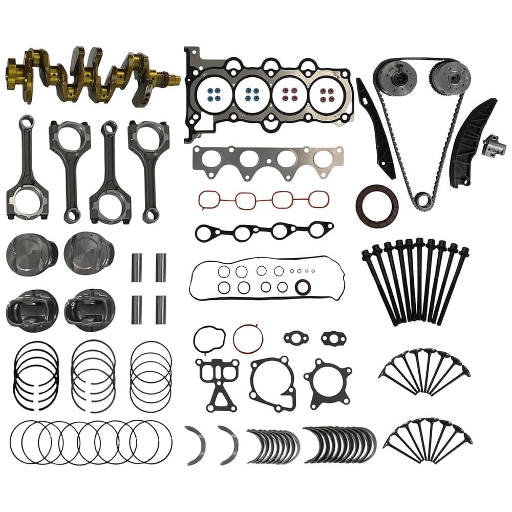 G4FG 1.6L Engine Overhaul Rebuild Kit Head Gasket Crankshaft Timing Chain Kit For Hyundai Kia 2006‑2022