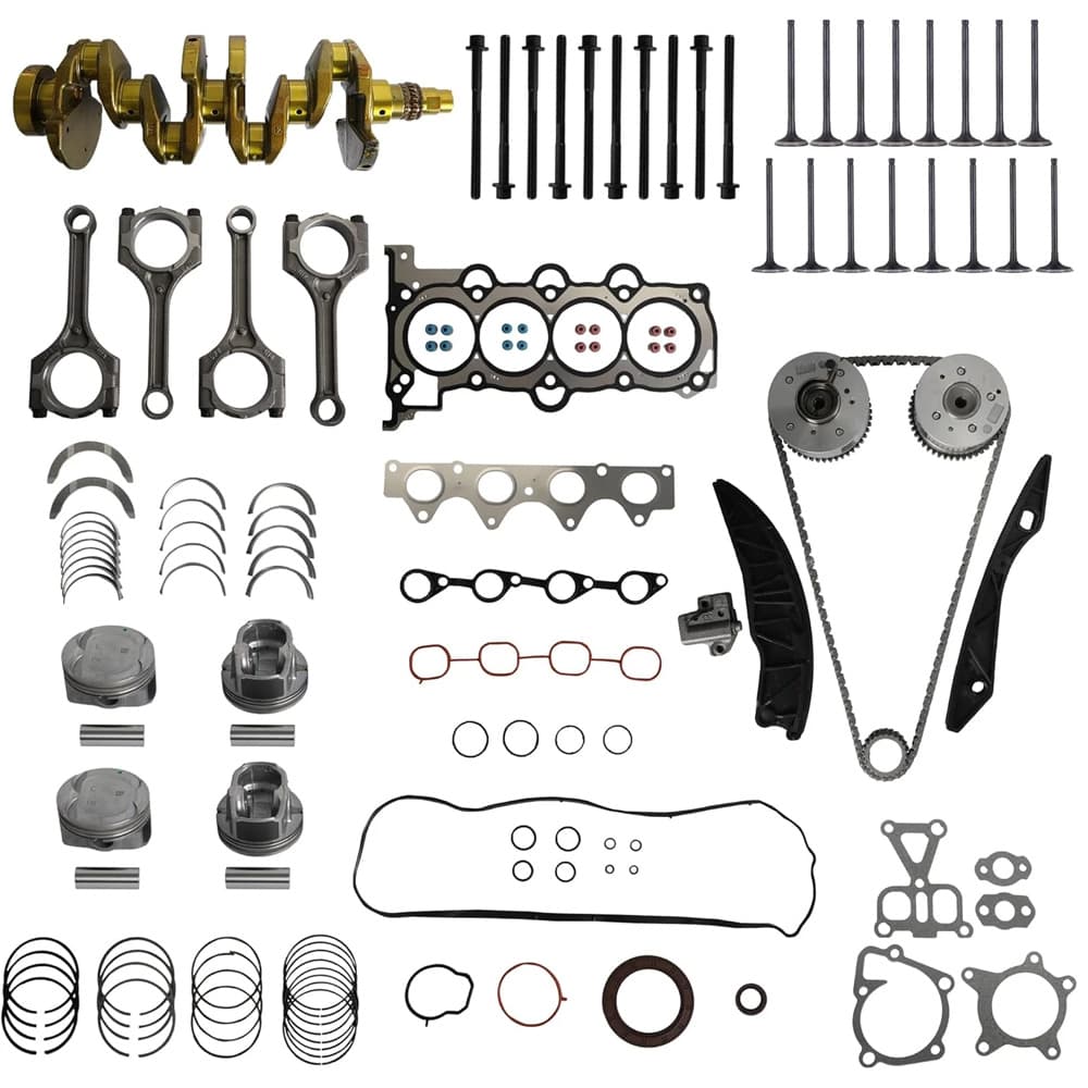 Premium durable engine overhaul components, precise original fit. Easy to install, reliable sealing and transmission, effectively recover engine overall performance.