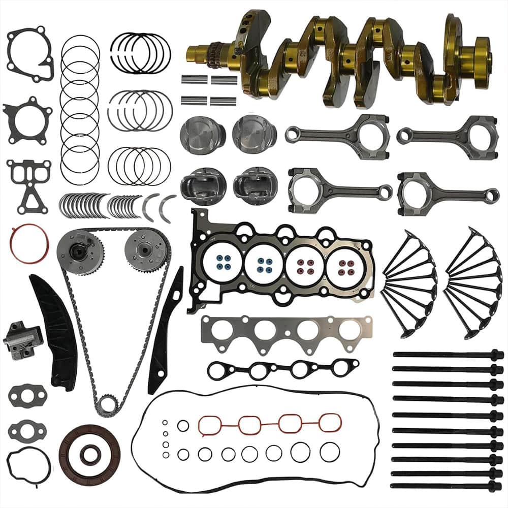 G4FG 1.6L Gamma Engine Rebuild Overhaul Kit Head Gasket Timing‑Chain VVT For Hyundai Kia