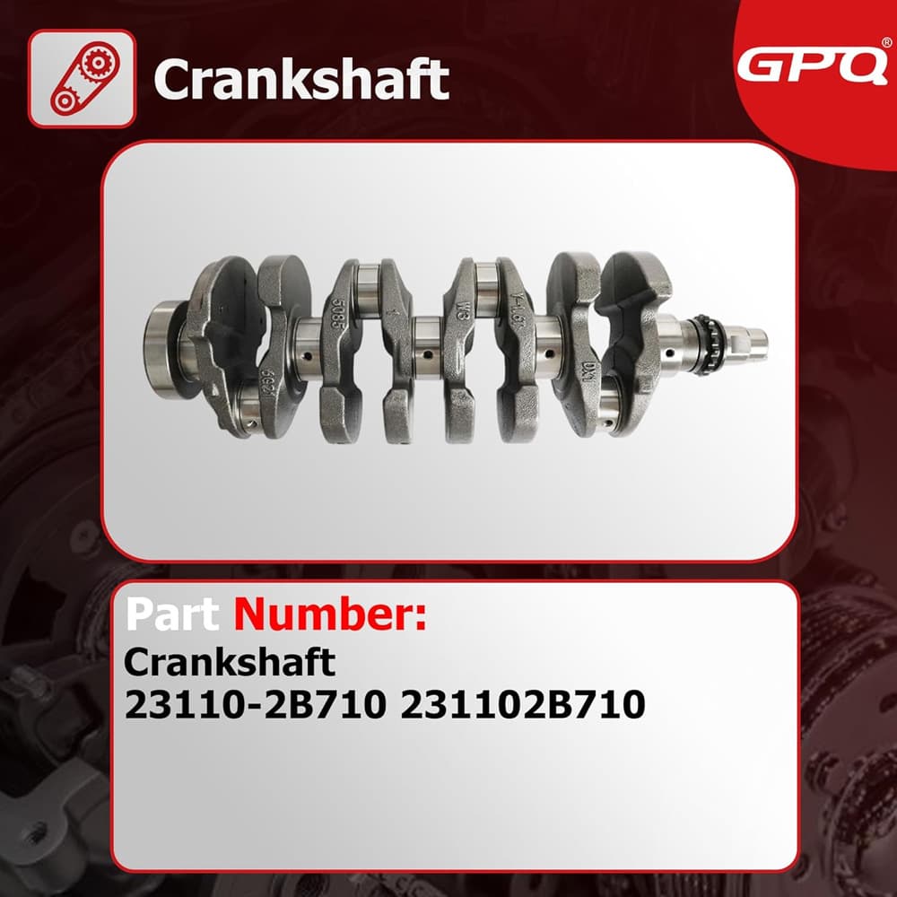G4FJ 1.6L engine crankshaft replacement part