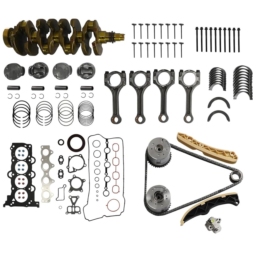 G4FJ 1.6 Engine Rebuild Kit Crankshaft Piston Conrod Bearing Head Gasket Timing Chain For Hyundai Kia
