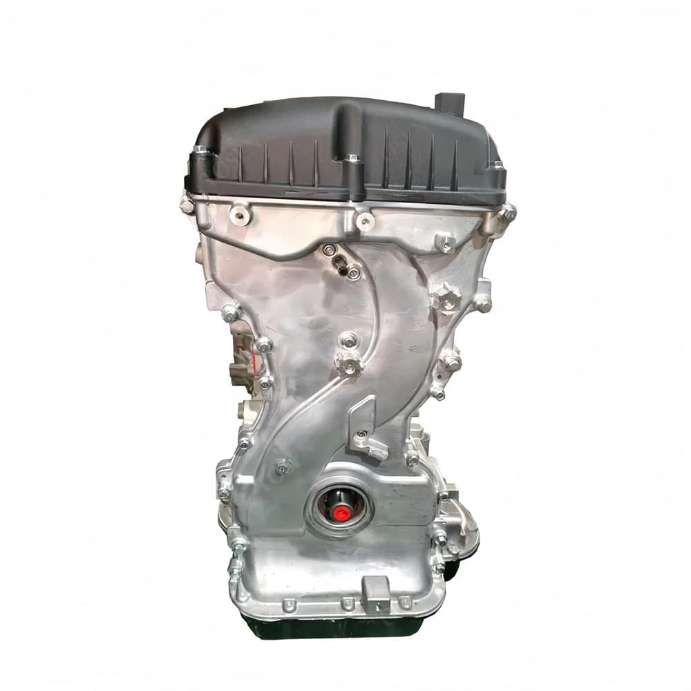 Complete G4KF 2.0L turbo DOHC engine assembly compatible with Hyundai Genesis Coupe vehicles produced 2012 to 2016