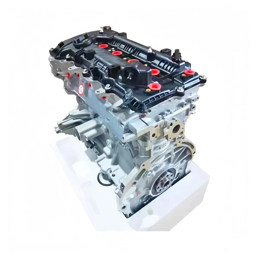 Original replacement G4NA 2.0L long block engine compatible with Hyundai Sonata, Elantra and Kia Soul from 2014 to 2019.