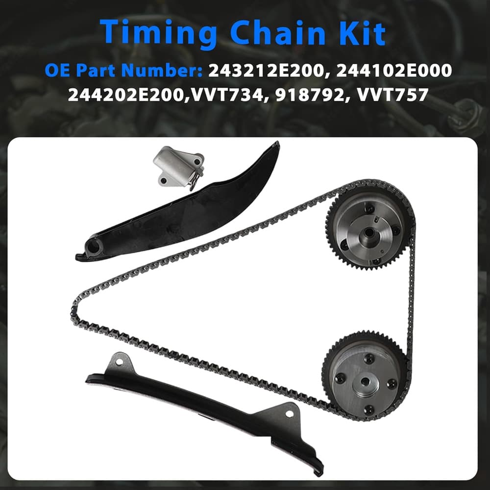 G4NA 2.0L Timing Chain Kit Fit Hyundai Elantra Tucson Kia Forte Soul Sportage 12-20 Engine Parts

