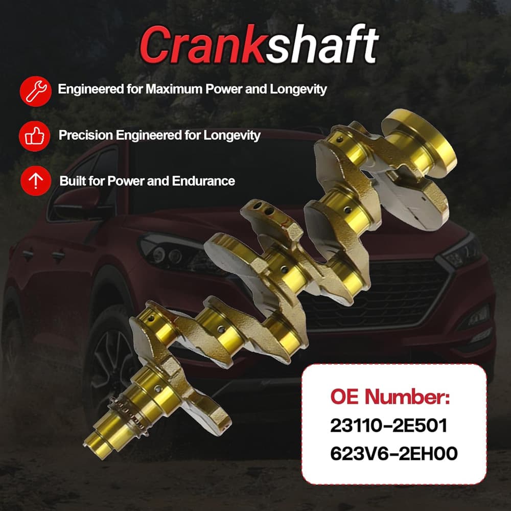 G4NA 2.0L Crankshaft Timing Chain Kit Piston Conrod for Hyundai Tucson Elantra Kia Forte Soul