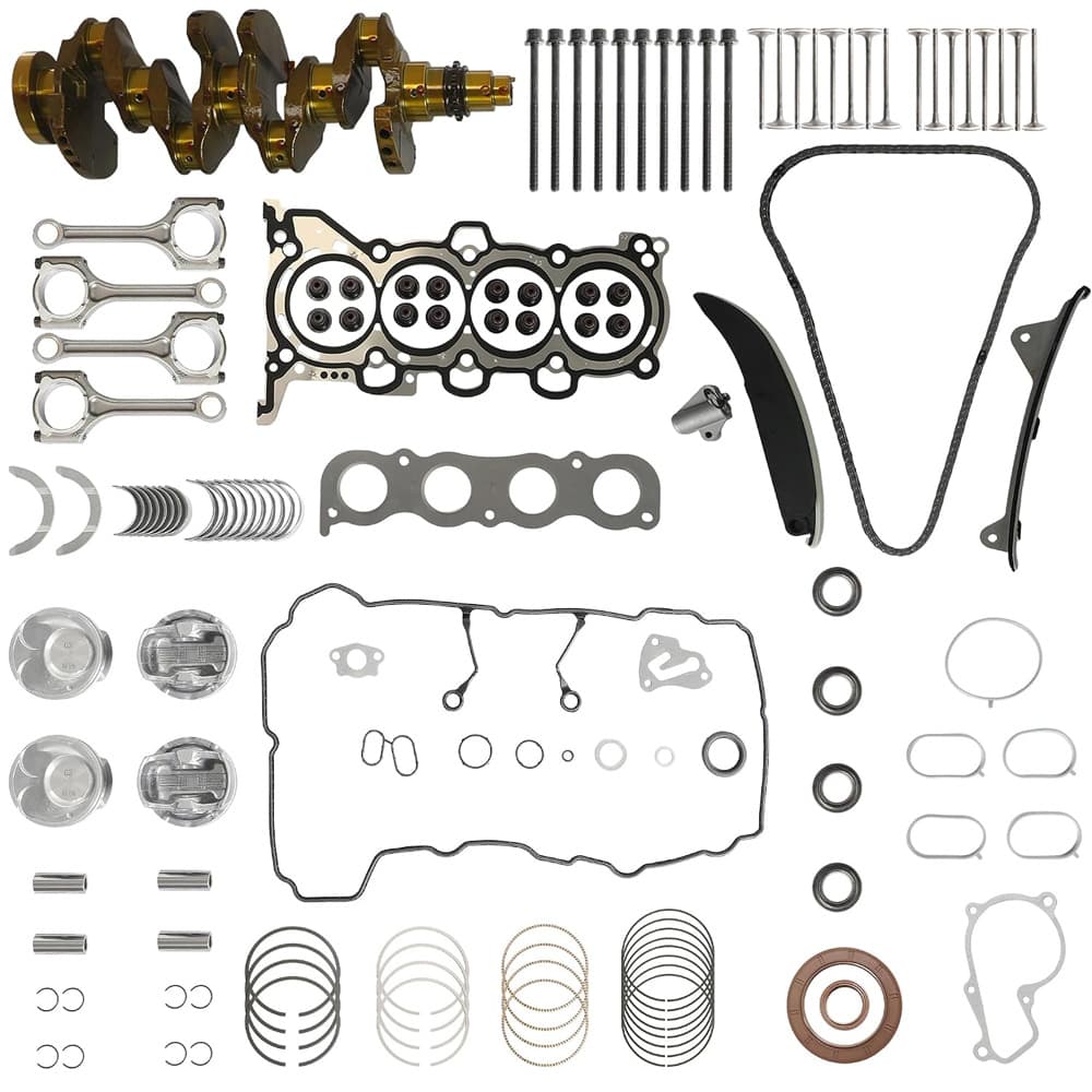 G4NC 2.0L Engine Rebuild Overhaul Kit Crankshaft Timing‑Chain Head Gasket For Hyundai Tucson Kia Sportage 2012‑2021
