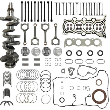 G4NC 2.0L Engine Rebuild Kit Crankshaft Piston Conrod Bearing Gasket Valve Hyundai Kia
