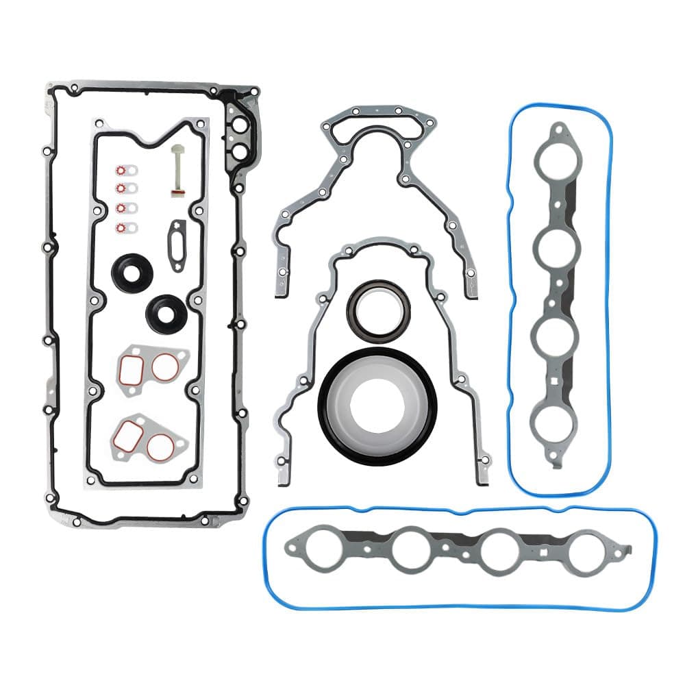 High-quality replacement gaskets for the oil pan, Gen III valley cover, and front timing cover, engineered with durable materials to withstand high temperatures and provide long-lasting leak protection.