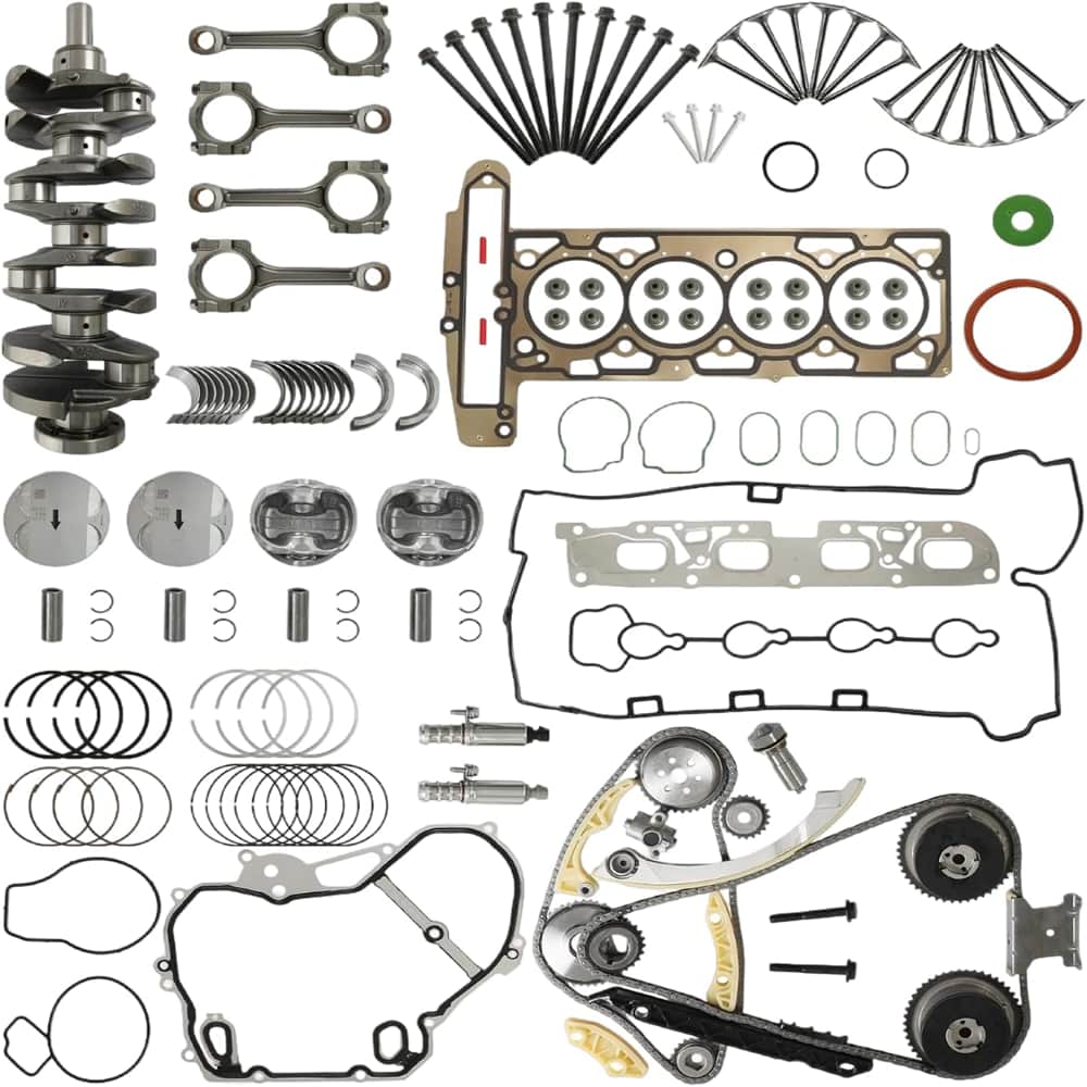 GM 2.4 Crankshaft Overhaul Kit With Timing VVT Sprocket Kit