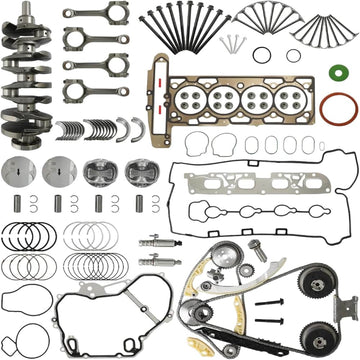 GM 2.4 Crankshaft Overhaul Kit With Timing VVT Sprocket Kit
