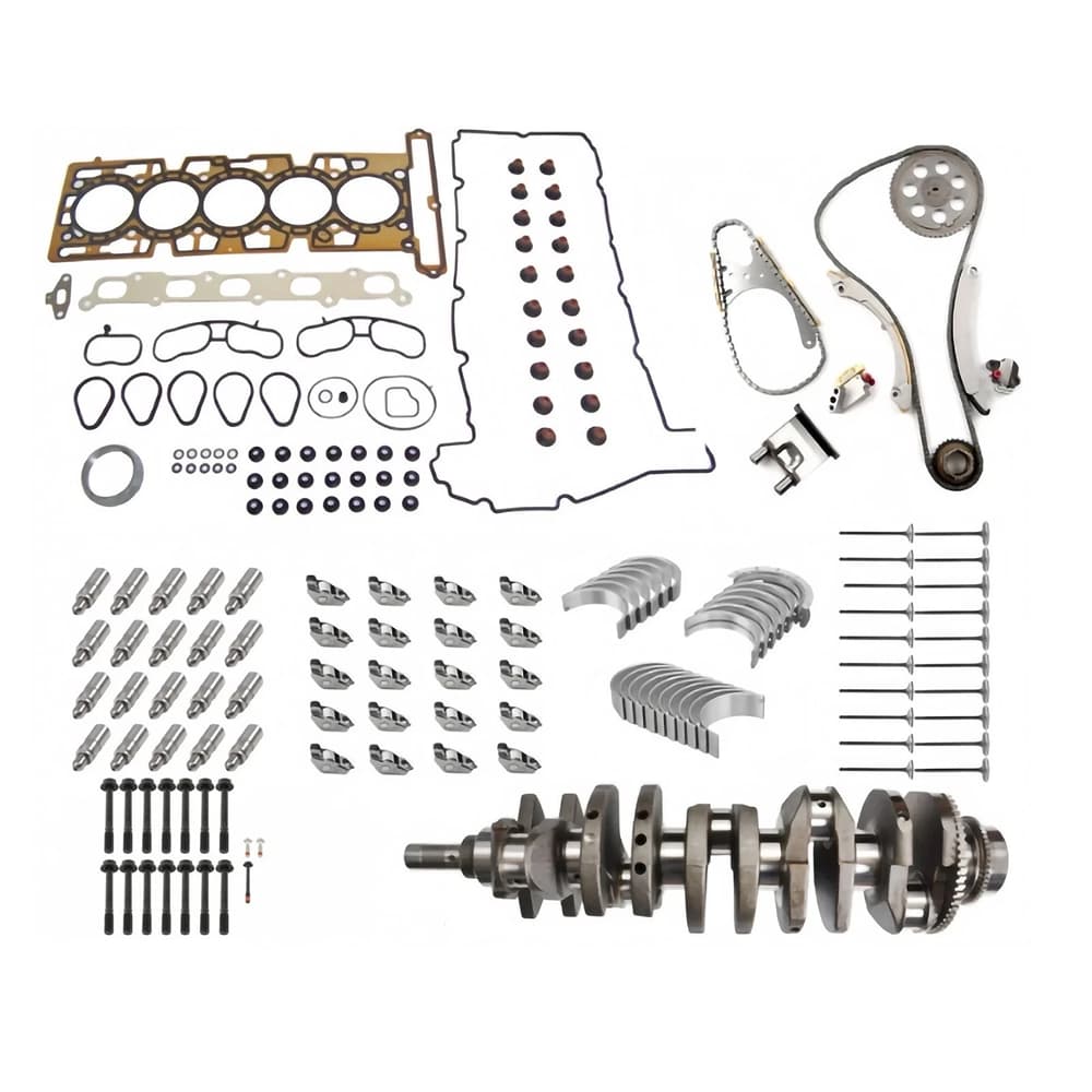 GM 3.5 Engine Rebuild Kit With Crankshaft Timing Chain Kit Bearing Lifter 