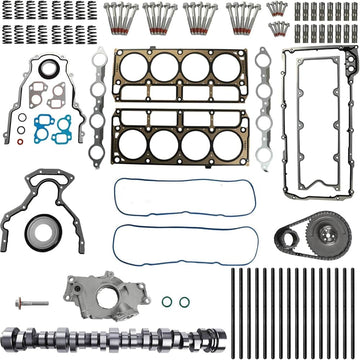 GM 5.3 Camshaft Kit with Oil Pump, Valve Lifters, Timing Chain and Pushrods