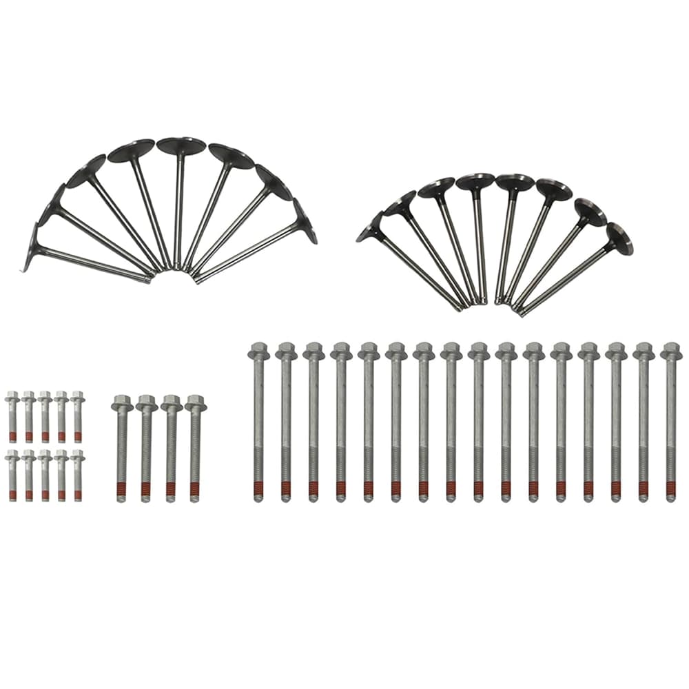 GM 5.3 Head Bolts And Intake Exhaust Valve  