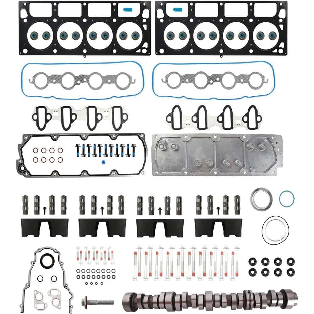GM 5.3 Complete Camshaft Kit with Lifters and Valley Cover Gasket