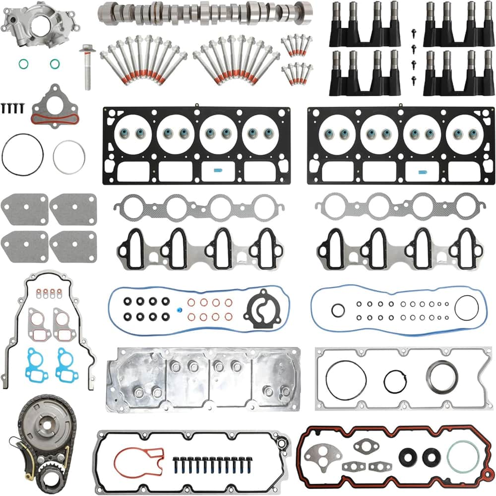 GM 5.3 Full Overhaul Kit With Timing Chain Kit Oil Pump 