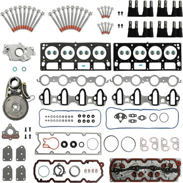 GM 5.3 Head Gasket Kit Timing Chain Kit Oil Pump Valve Lifter