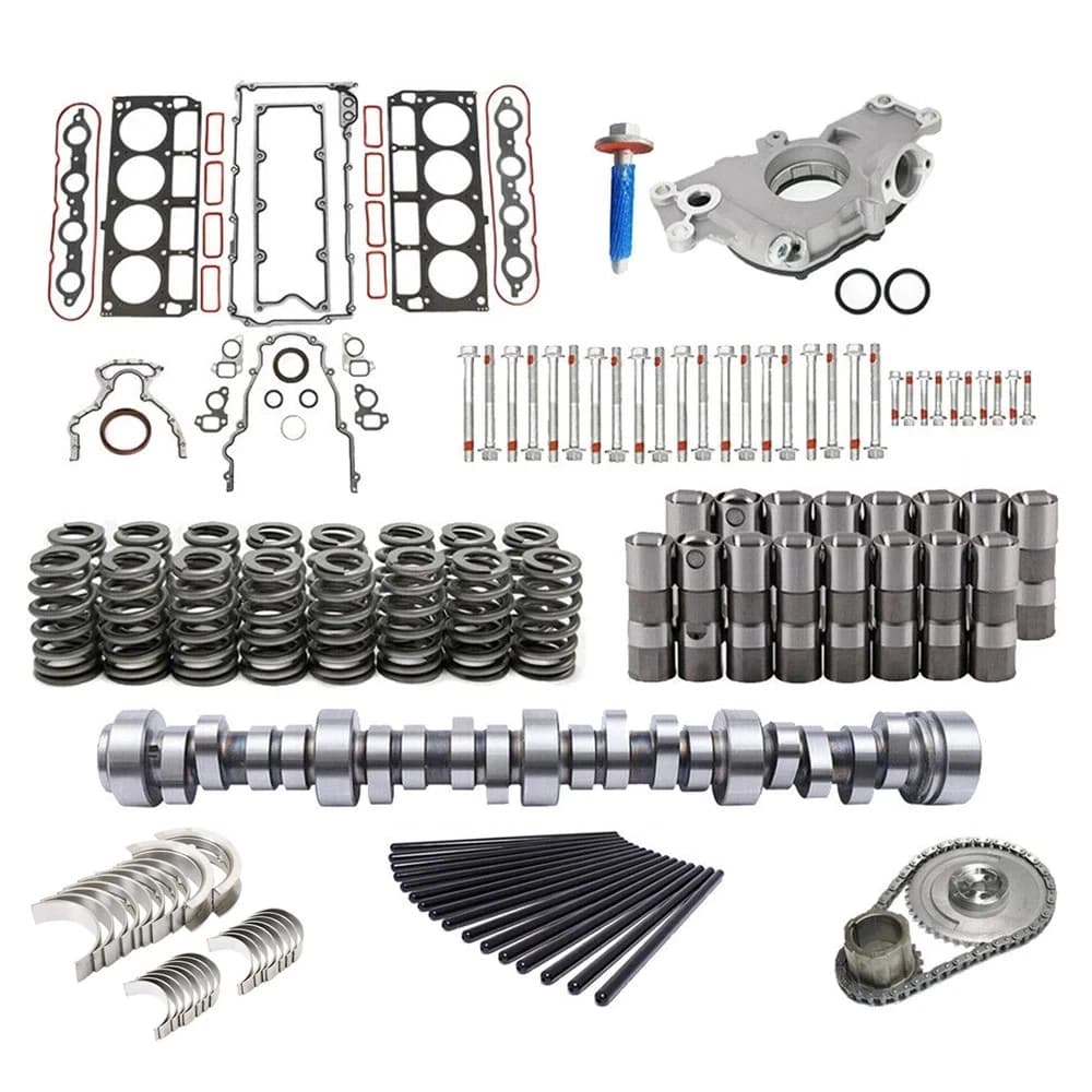 GM 5.3 Overhual Camshaft Kit With
Timing Chain Bearing Oil Pump Lifter 