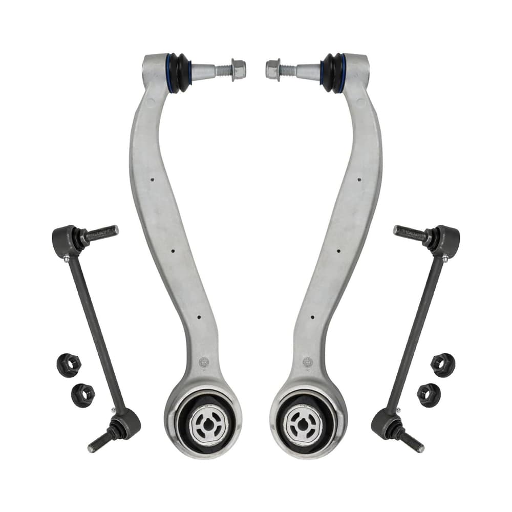GM 4Pcs Front Lower Forward Control Arm Kit with Ball Joints and Sway Bar Links