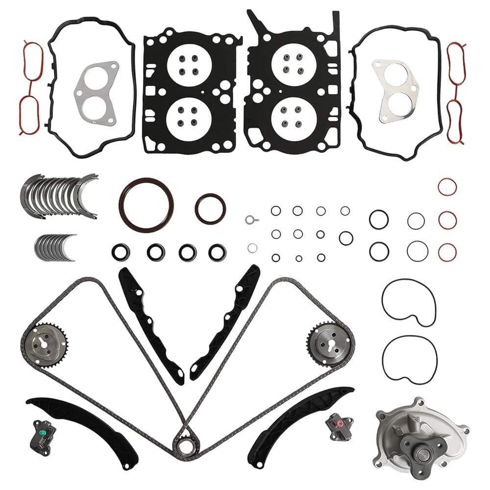 Head Gasket Set Timing Chain Bearing for Car Engine Repair
