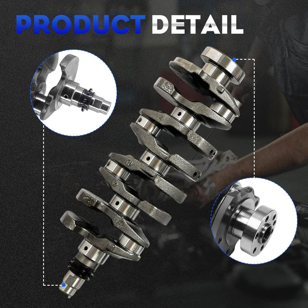 High Quality Crankshaft For Hyundai Kia 1.6T G4FJ Engine Replacement
