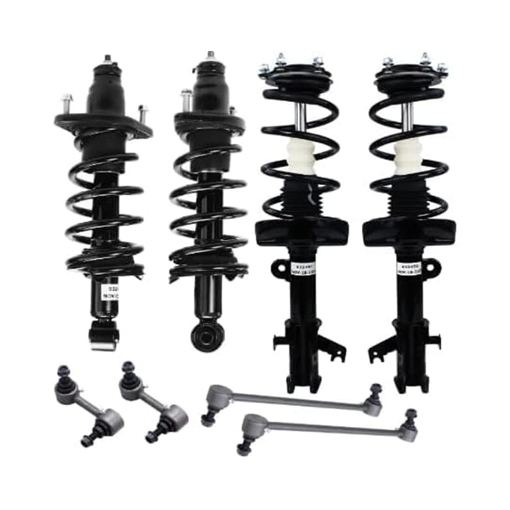 Honda 8pc 2.4L Struts Sway Bar Links Suspension Kit