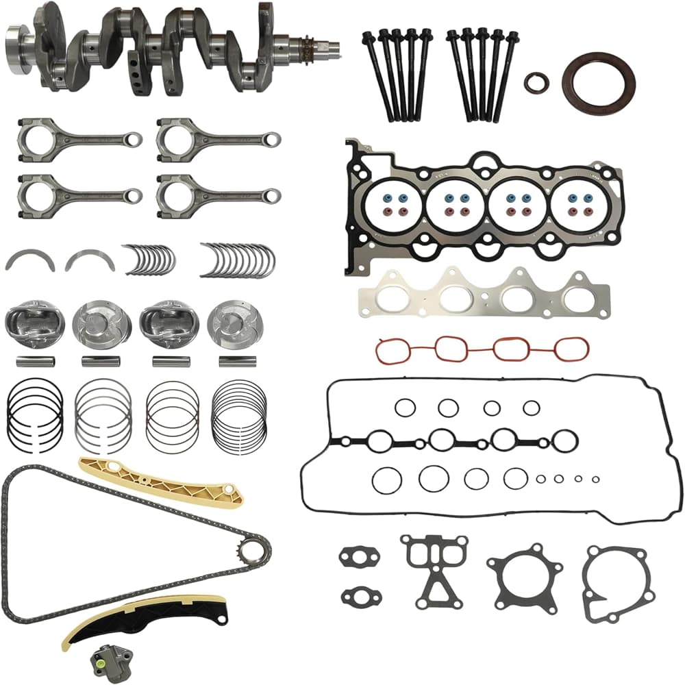 Hyundai 1.6 G4FD Crankshaft Kit With Piston Connecting Rod Timing Chain 