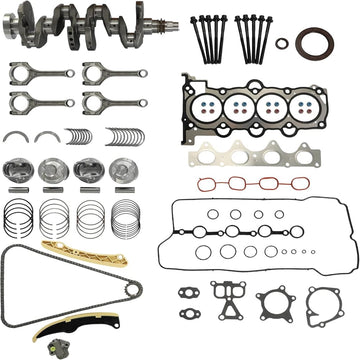 Hyundai 1.6 G4FD Crankshaft Kit With Piston Connecting Rod Timing Chain 