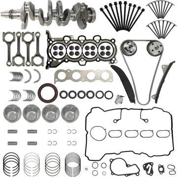 Hyundai 2.0L Crankshaft Overhaul Kit With Piston Connecting Timing VVT Kit 