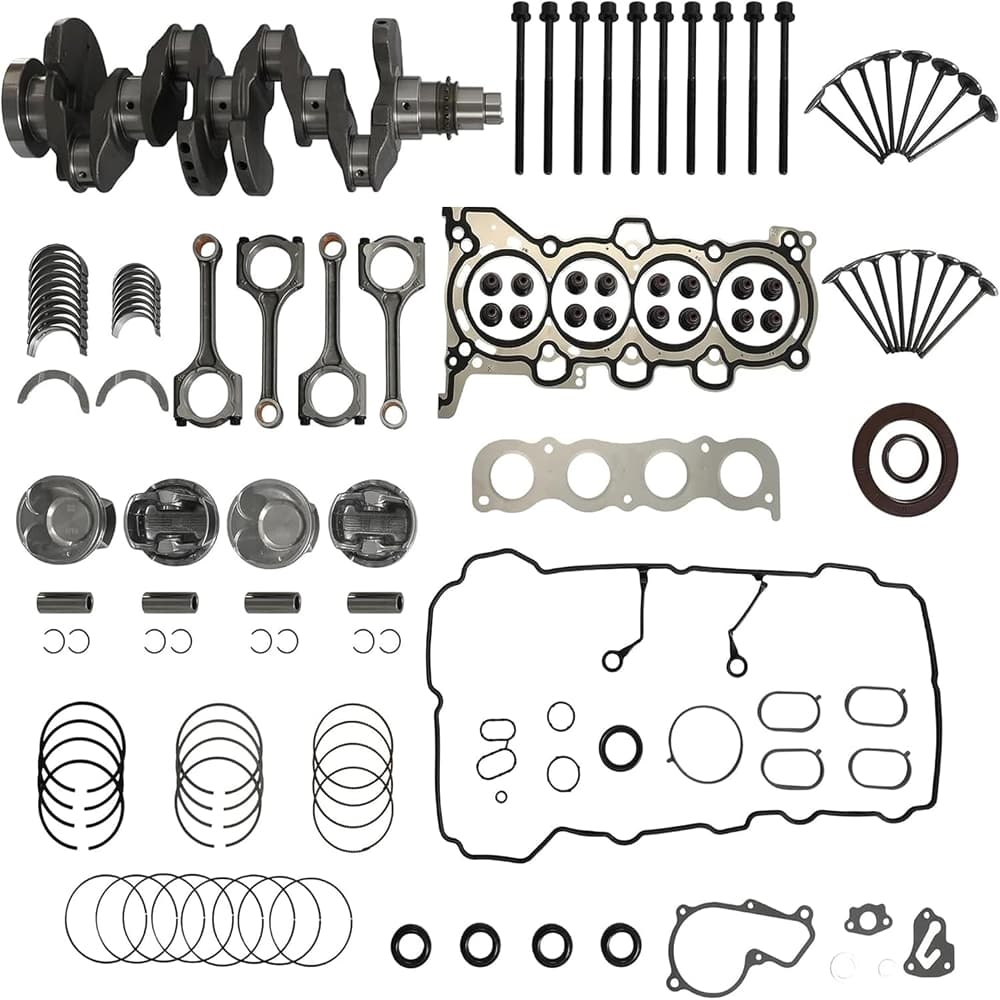 Hyundai 2.0 G4NC Crankshaft Overhaul Kit Piston Connecting Intake Exhaust Valve 