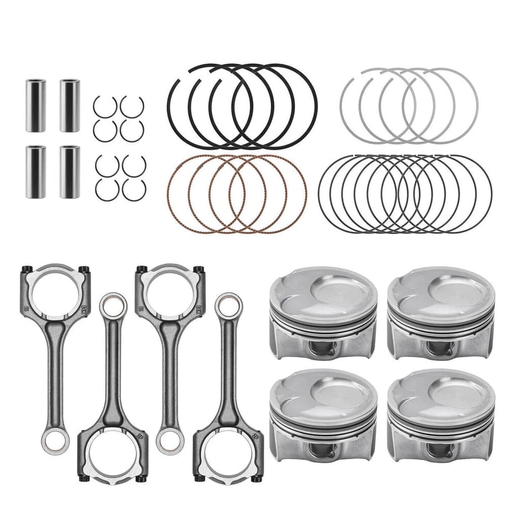 Hyundai 2.0 Piston Kit With Connecting Rod 