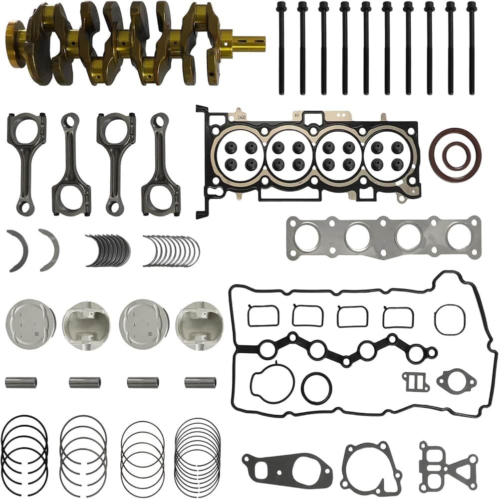 Hyundai 2.4L Crankshaft Overhaul Kit Piston Connecting  