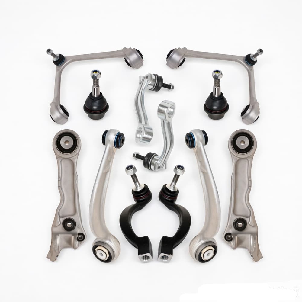12‑piece full front suspension overhaul kit