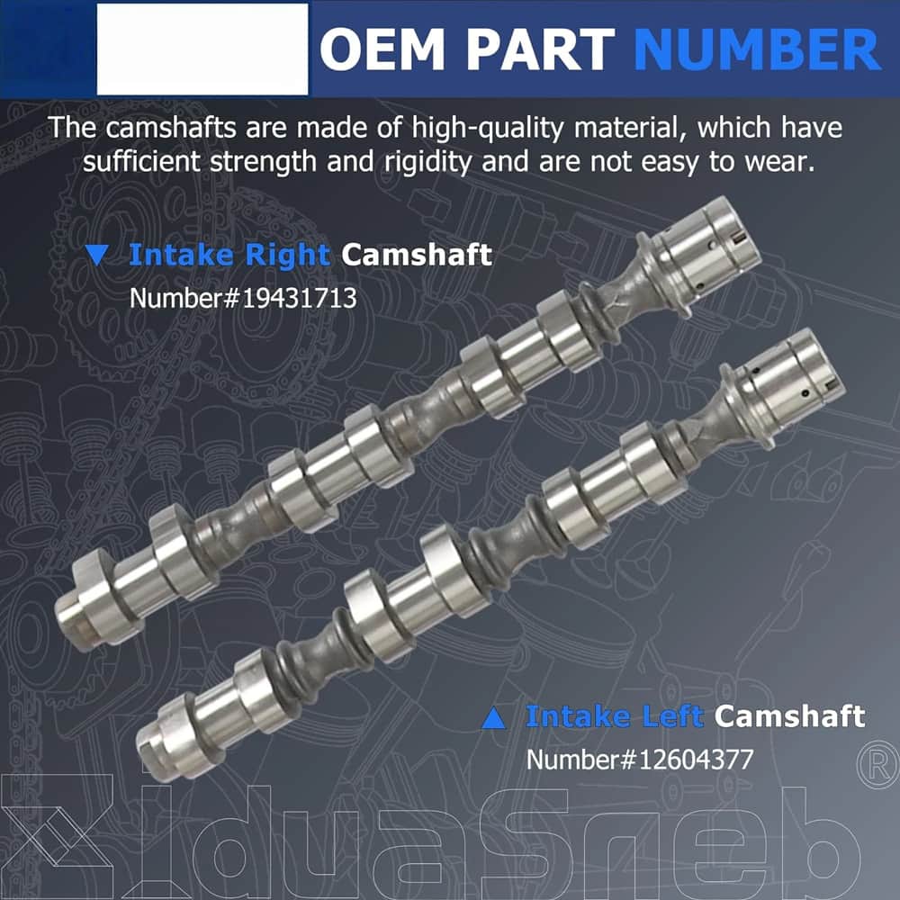 Intake Camshaft For GM 3.0L 3.6L V6 Buick Lacrosse Cadillac CTS SRX Chevy Malibu Equinox

