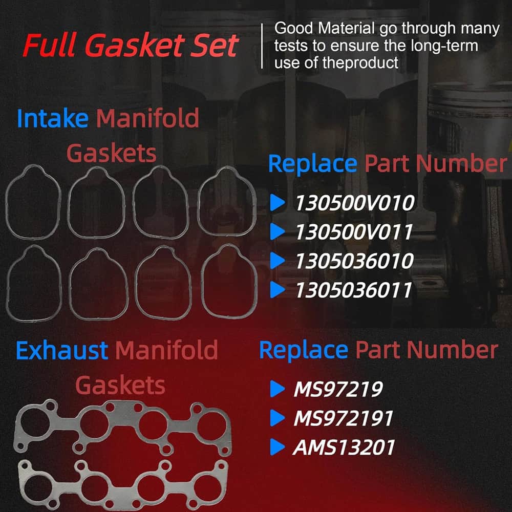 2011-2012 Ford 5.0L V8 Timing Chain, Gaskets & Bolts Set - Direct Replacement