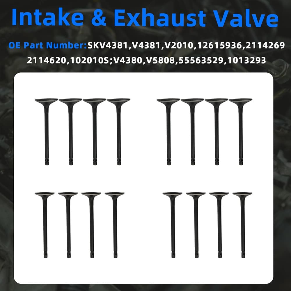 High-performance 2.4L Ecotec engine overhaul set including pistons, connecting rods, bearings, and gaskets for Buick and Chevrolet models.