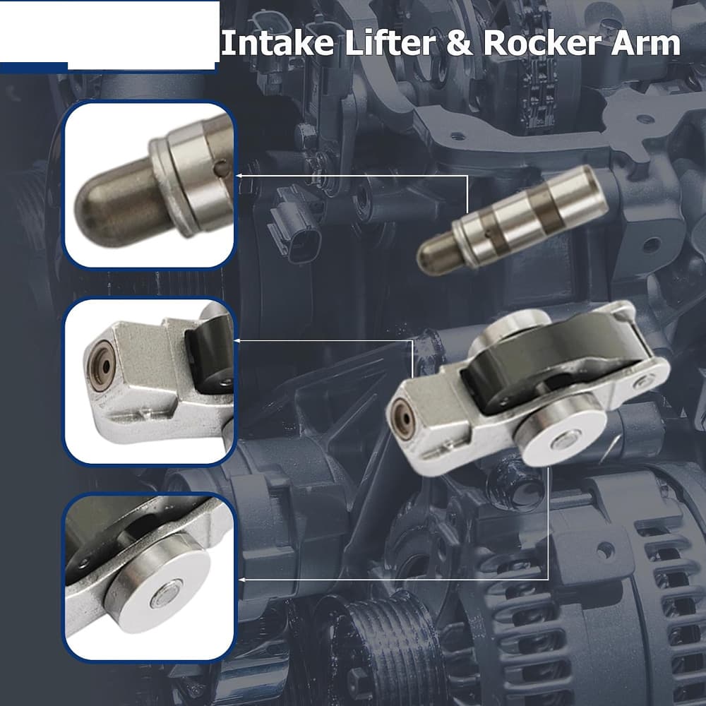 24pcs Engine Valve Lifter Rocker Arm Assembly for Jeep Cherokee, Wrangler, Ram ProMaster, Chrysler 300 3.6L DOHC V6 - Model Years 2016 to 2024