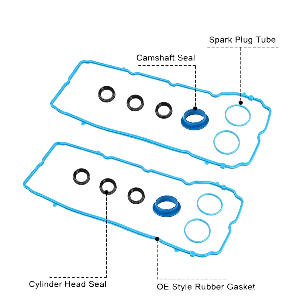 Jeep 3.6L Valve Cover Gasket Kit Diagram Explanation