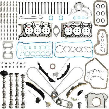 Jeep 3.6 Camkshaft Overhaul Kit With Timing Chain Kit Valve Lifter 