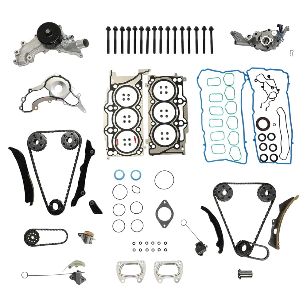 Jeep 3.6L Engine Overhaul Kit With Timing Sprocket VVT Water Pump Oil Pump Complete Engine Repair Parts